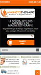 Mobile Screenshot of magnetotherapie.biz